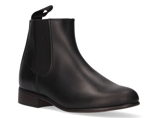 Black elastic short boots for children Valverde del Camino