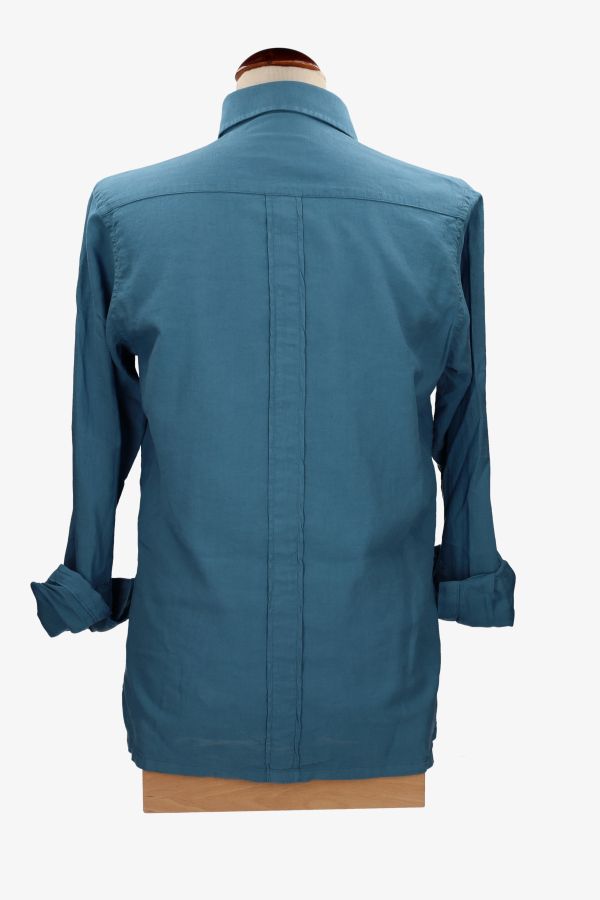 CAMISA CUBANA INDIGO