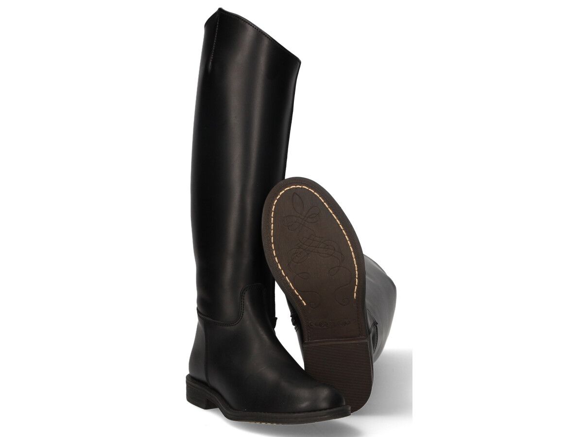 Black Valverde del Camino children's equestrian boot