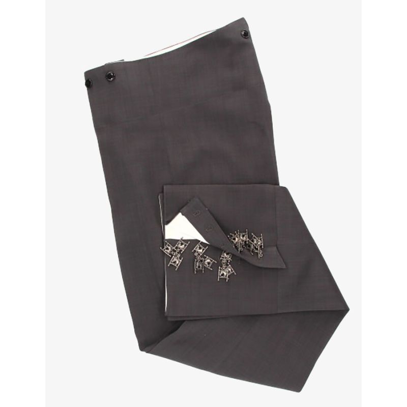 Cairel Elastic Calzona Unlined Charcoal Grey