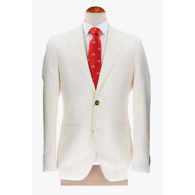 Ivory Linen Blazer