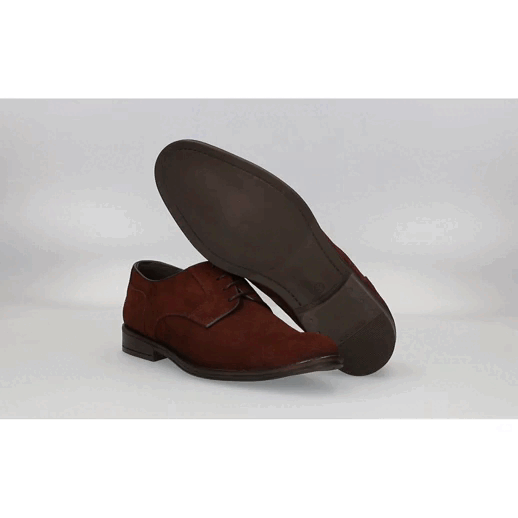Mahogany Nubuck Blucher