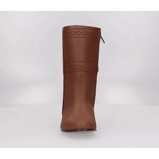 Valverde del Camino children's zippered boot