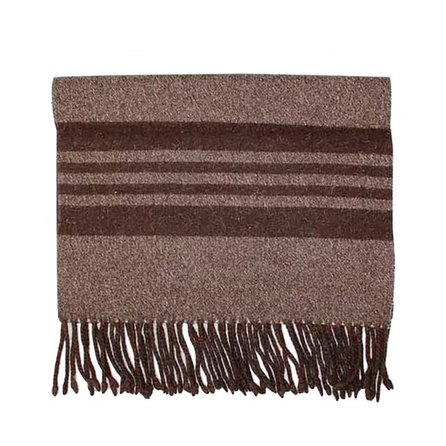 Wool Footboard Blanket Without Pocket Negative Oak