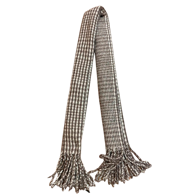 Couverture de pied de lit cousue Prince de Galles