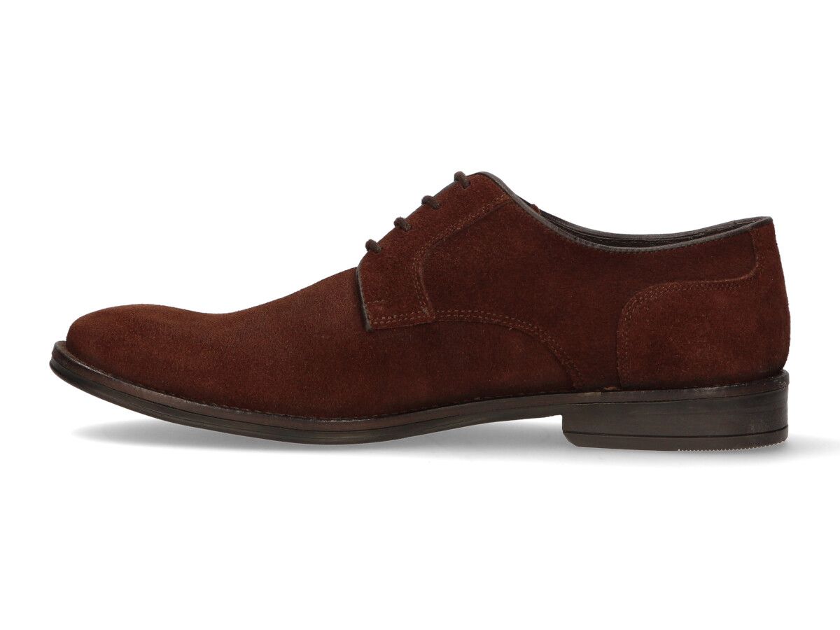 Mahogany Nubuck Blucher