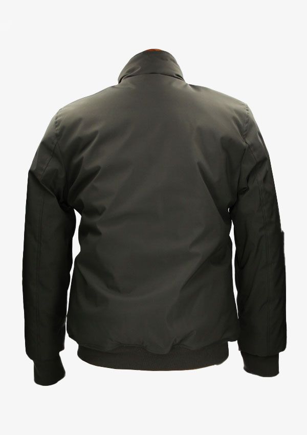 Chaqueta Bomber En Verde