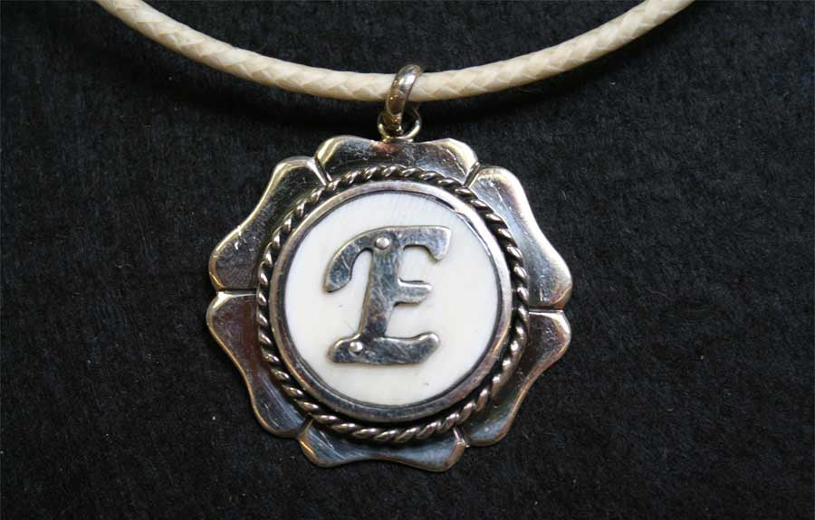 Letter E Necklace