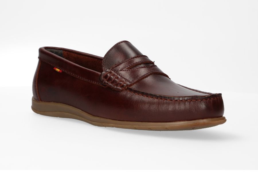 Mocasín Antifaz Cuero