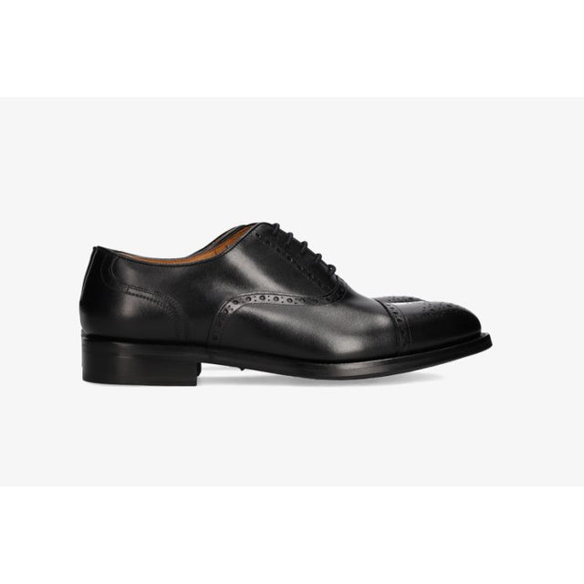 Black boxcalf oxford