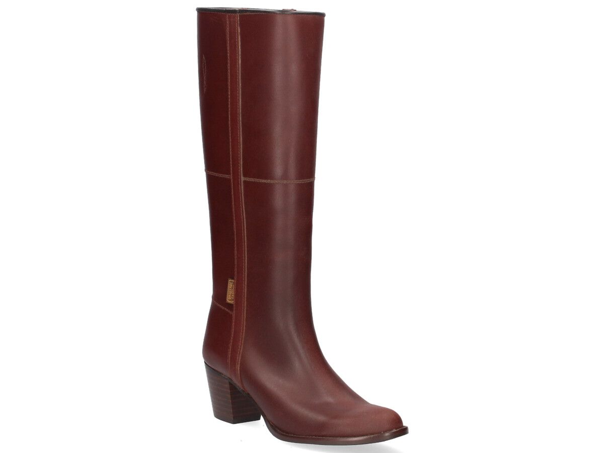Brown Heeled Country Boot Valverde del Camino
