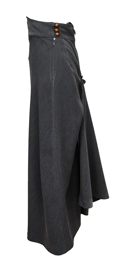 Grey Safety Riding Skirt