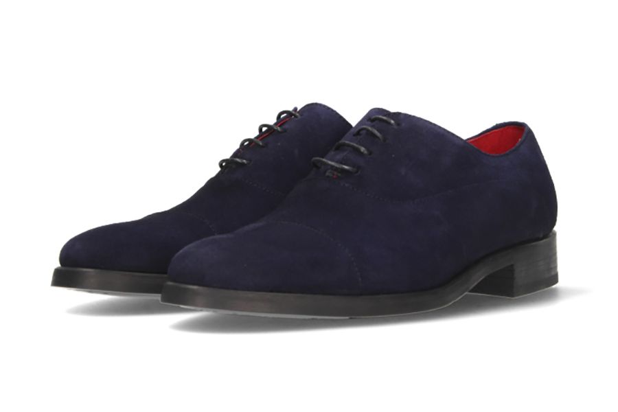 Blue Suede English Shoe