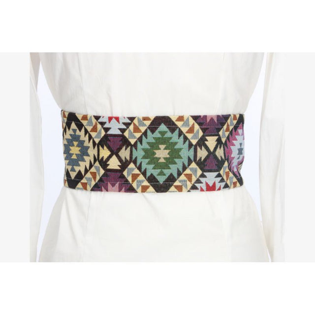 Children's Sash Triangles Purple Tones