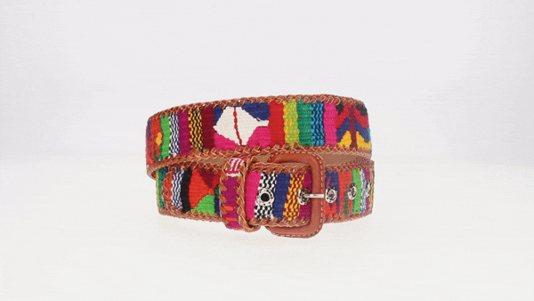 NAIVE VIBRANT MULTICOLOR BELT