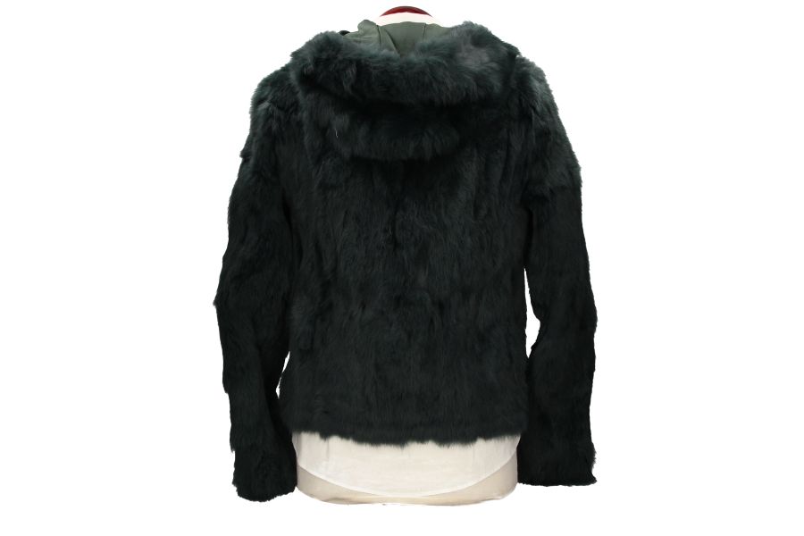 Emerald Green Hooded Jacket