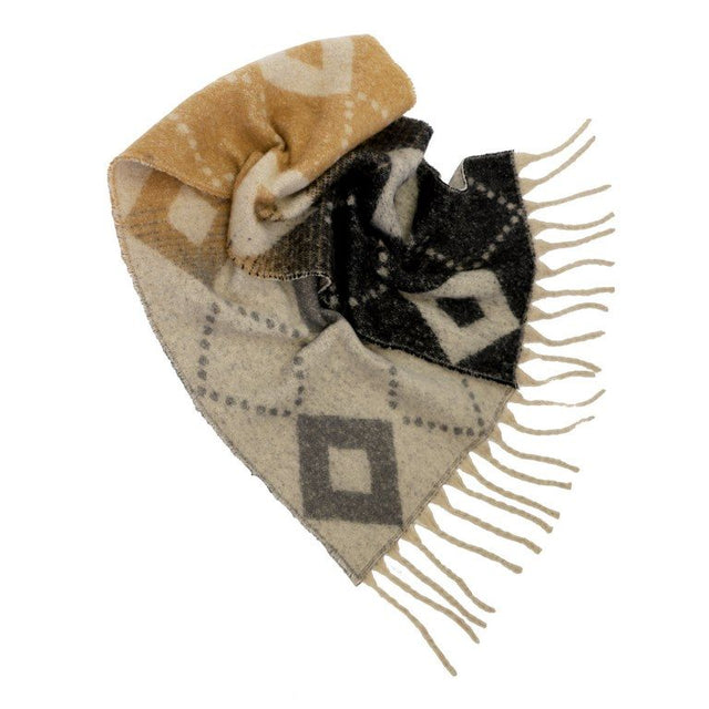 Bufanda Rombos Combinada