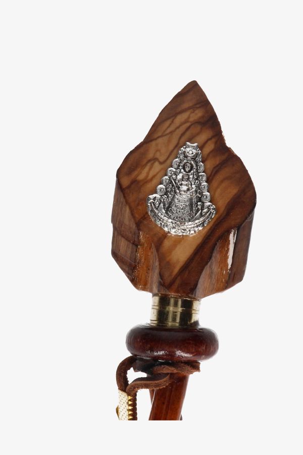 Virgin of Rocío Handle Braided Whip