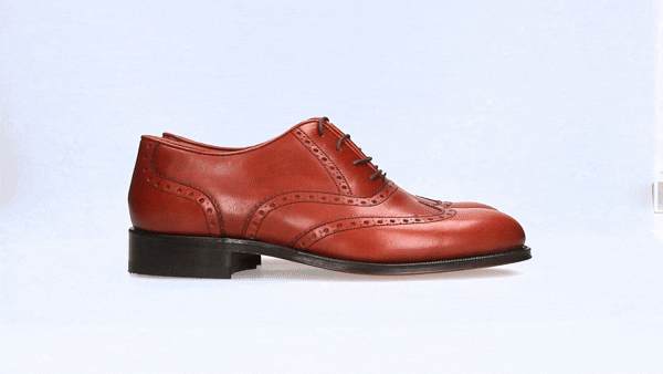 ENGLISH PICED NATURAL LEATHER