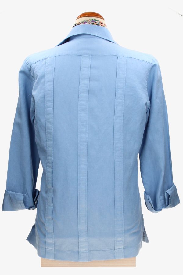 Blue Cuban Shirt