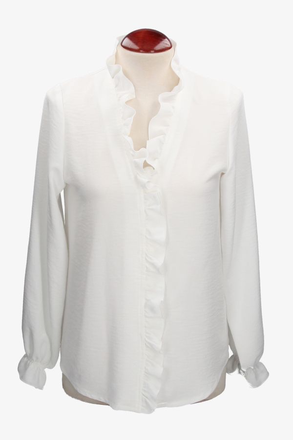 Blusa Volantito Cuello