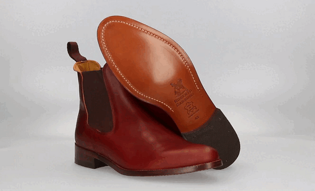 Short Elastic Calf Leather Boot Valverde del Camino