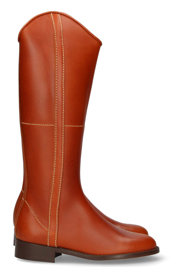 Botte d'équitation naturelle pour enfants Valverde del Camino