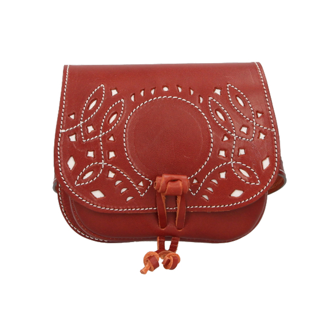 Sac en cuir foncé pour fille Rociero