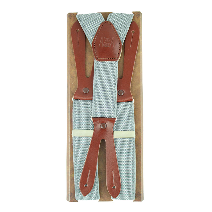 Bretelles élastiques à pois et perles 30 mm