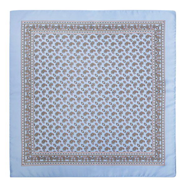 Light Blue Cashmere Scarf