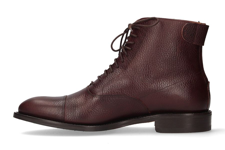 Bota Corta Cremallera Trasera Marrón Valverde del Camino