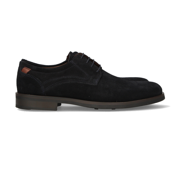 Marine suede BLUCHER