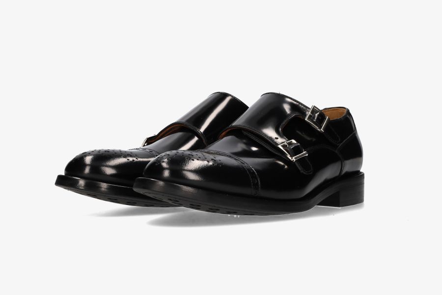 Monkstrap antique black