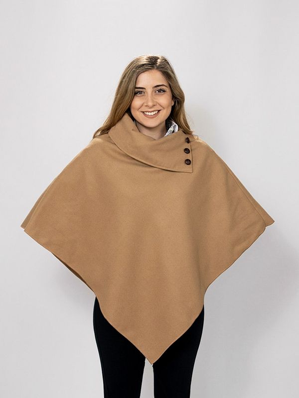 Poncho de chameau