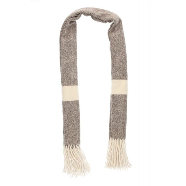 Herringbone Stitched Footboard Blanket