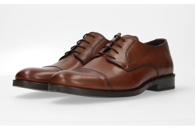 Leather Lace-Up Blucher