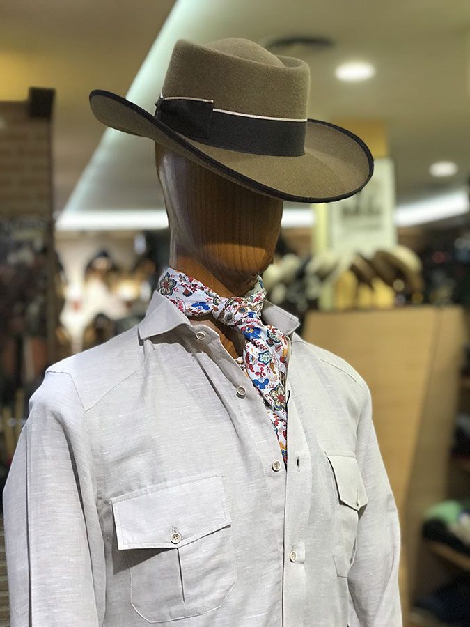 Habano Wool Gambler Hat