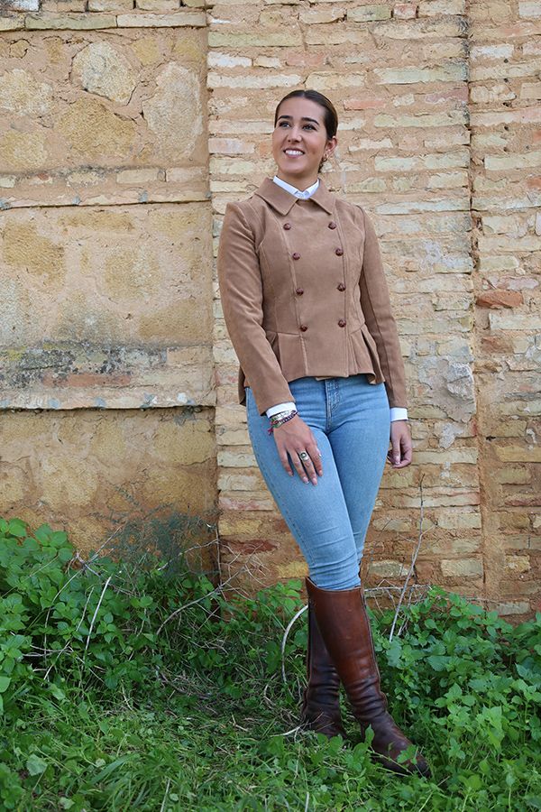 Paris Camel Suede Jacket