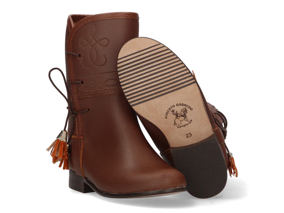 Valverde del Camino open-toed children's boot