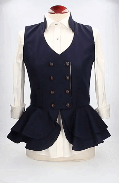 Galatea Blue Vest