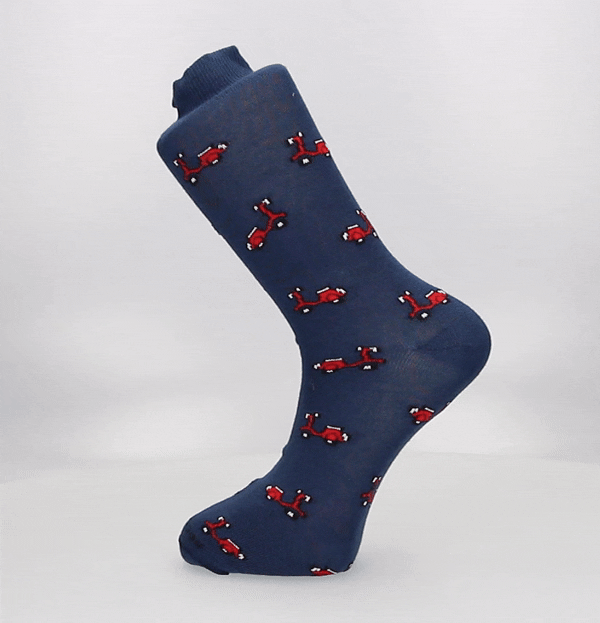 CHAUSSETTES SCOTTA BLEUES