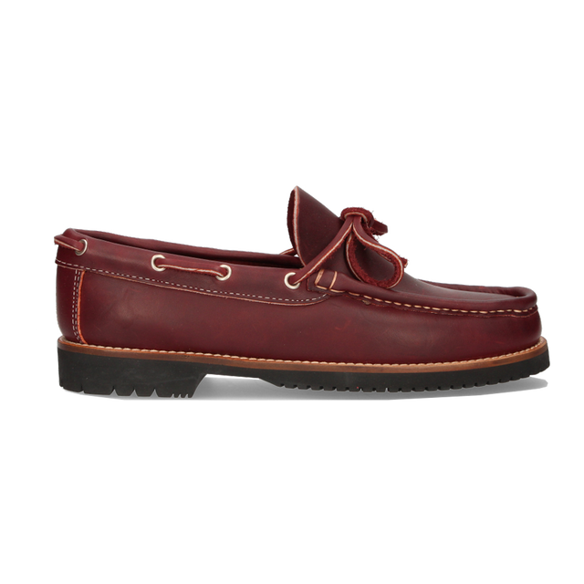 MOCASÍN LAZO BURDEOS