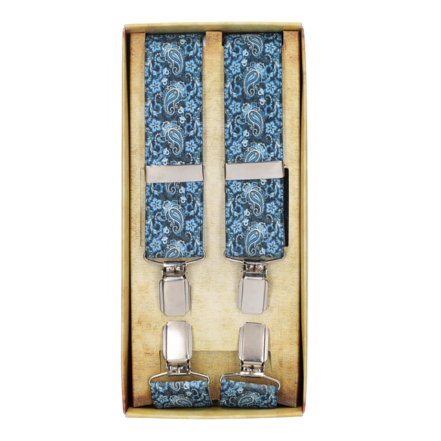 Light Blue Cashmere Dress Suspender