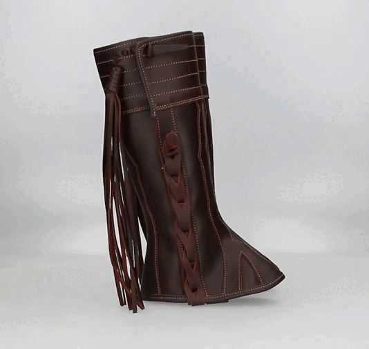 Leggings enfant cousus châtaigne Valverde del Camino