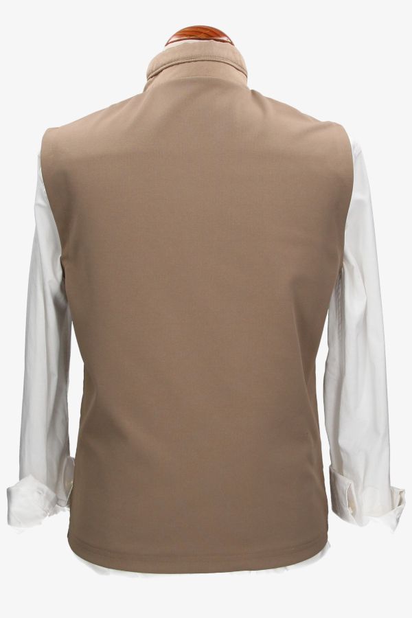 Chaleco Milán Camel