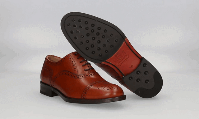 INGLES BROGUEADO BOX-CALF CUERO