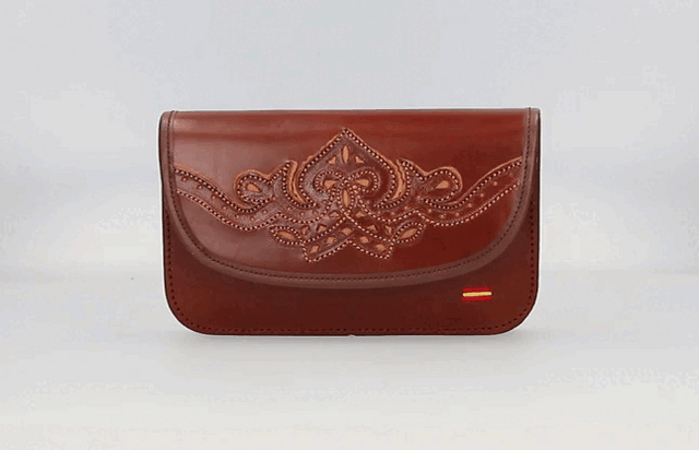 Rociero Bag Embroidered Flag of Spain Valverde del Camino