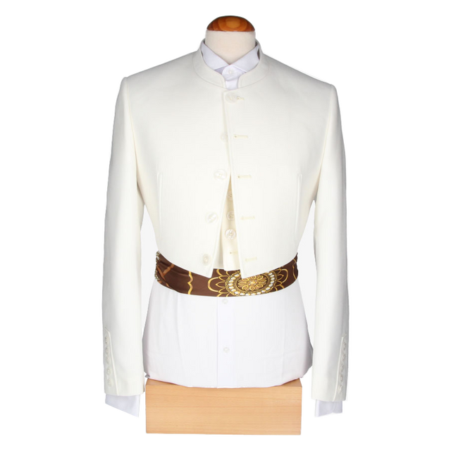 Chaqueta y Chalequillo Blanco Roto