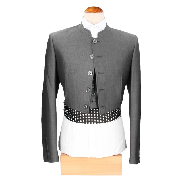 Chaqueta y Chalequillo Gris Medio