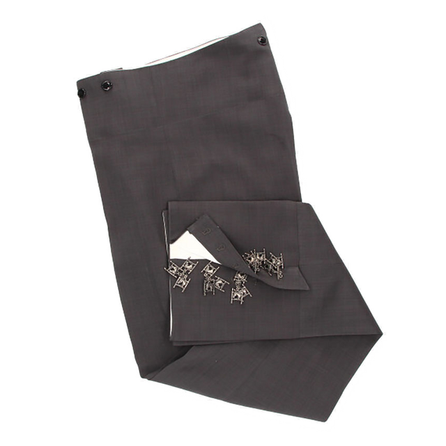 Calzona élastique Cairel non doublée gris anthracite